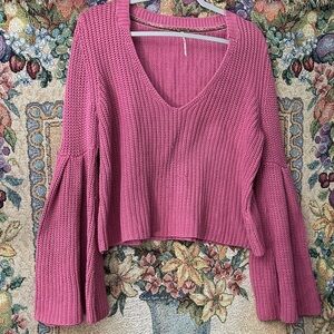 Free people vneck sweater